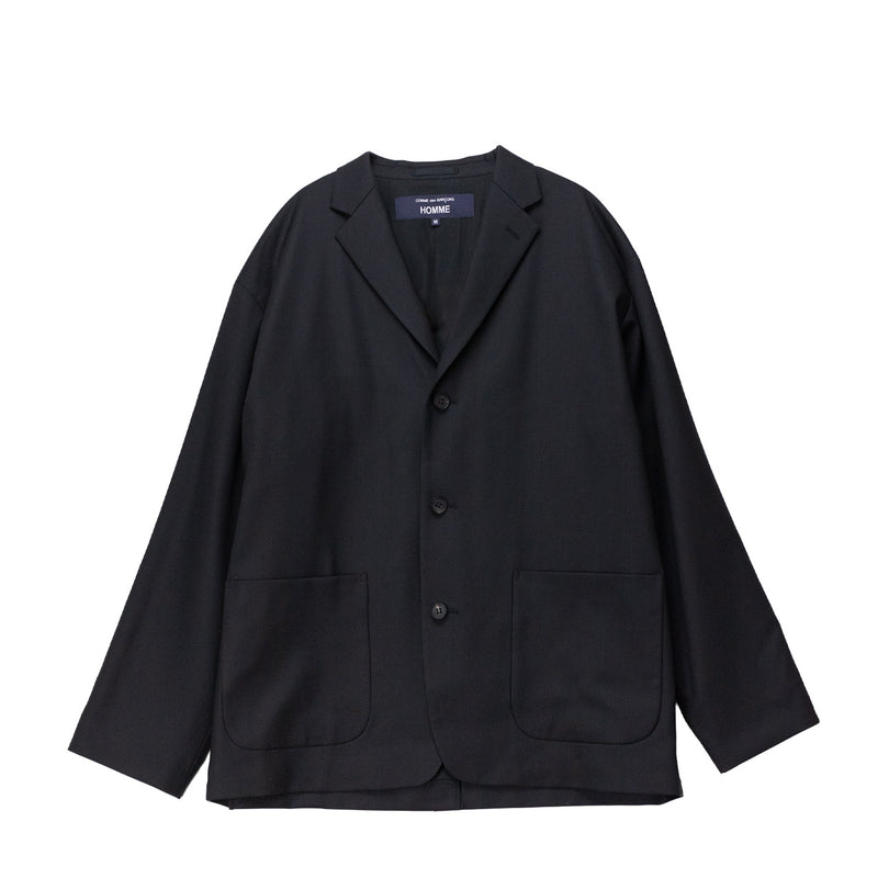 Black jacket on a white background