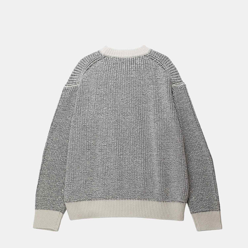 CDG Homme SWEATER, White/Black