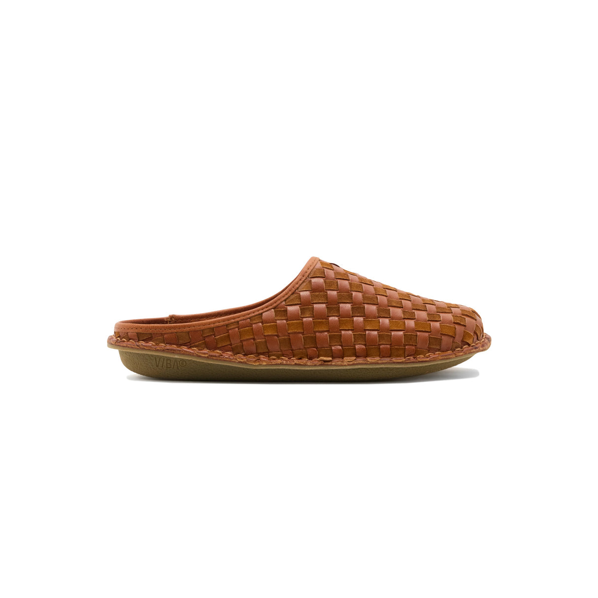 CDG Homme x VIBAe ROMA WOVEN, Cognac Brown