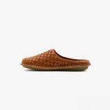 CDG Homme x VIBAe ROMA WOVEN, Cognac Brown