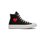 CDG Play Converse CHUCK 70 HI, Black