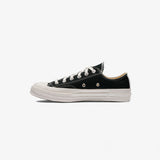 CDG Play Converse CHUCK 70 OX, Black