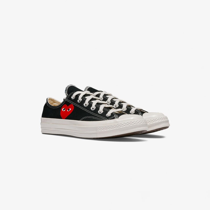 CDG Play Converse CHUCK 70 OX, Black