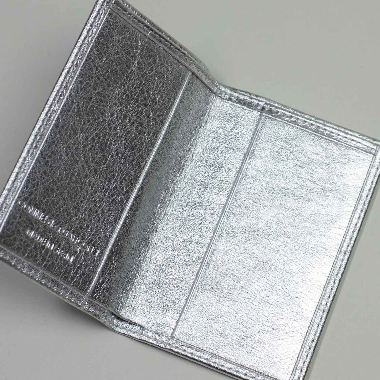 Comme des Garçons WALLET SA6400G GOLD LINE, Silver