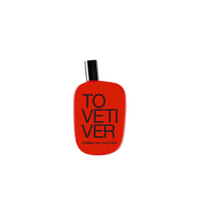 Parfume in a red bottle