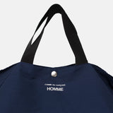 CDG Homme TOTE BAG, Navy