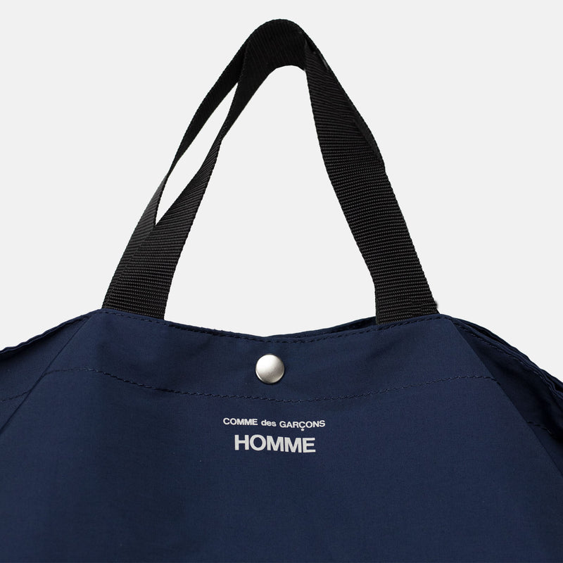 CDG Homme TOTE BAG, Navy