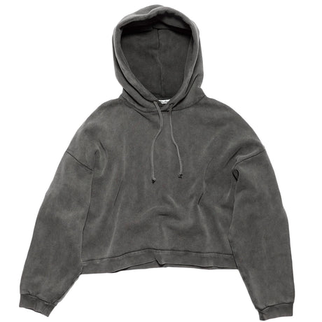 Acne Studios HOODED SWEATSHIRT, Faded Black - Image 1