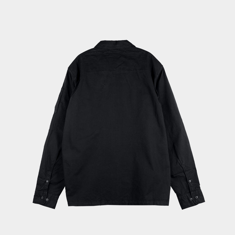 C.P. Company OVERSHIRT GABARD, Black