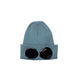 C.P. Company GOGGLE BEANIE, Silver Blue