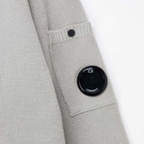 C.P. Company CREWNECK LENS SWEATER, Dove
