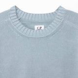 C.P. Company CREWNECK LENS SWEATER, Silver Blue