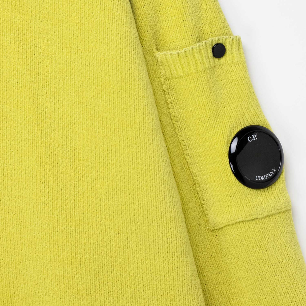 C.P. Company CREWNECK LENS SWEATER, Antique Moss