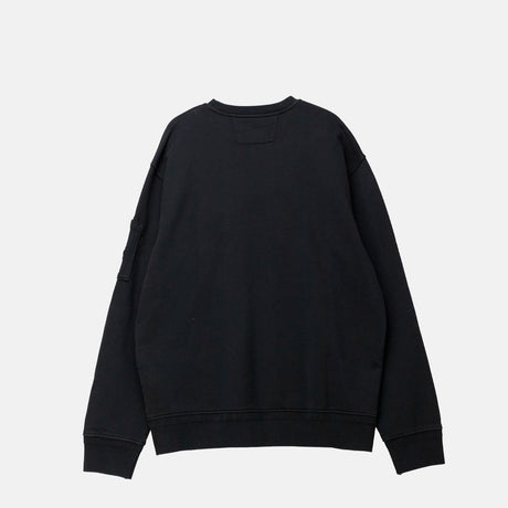 C.P. Company CREWNECK LENS SWEATSHIRT, Black