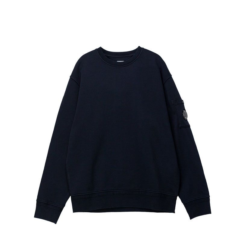C.P. Company CREWNECK LENS SWEATSHIRT, Total Eclipse