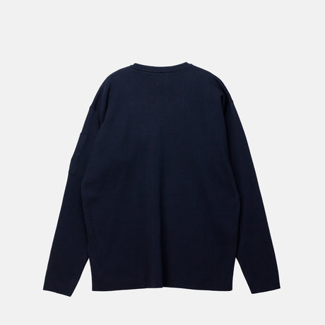 C.P. Company CREWNECK LENS SWEATER, Total Eclipse