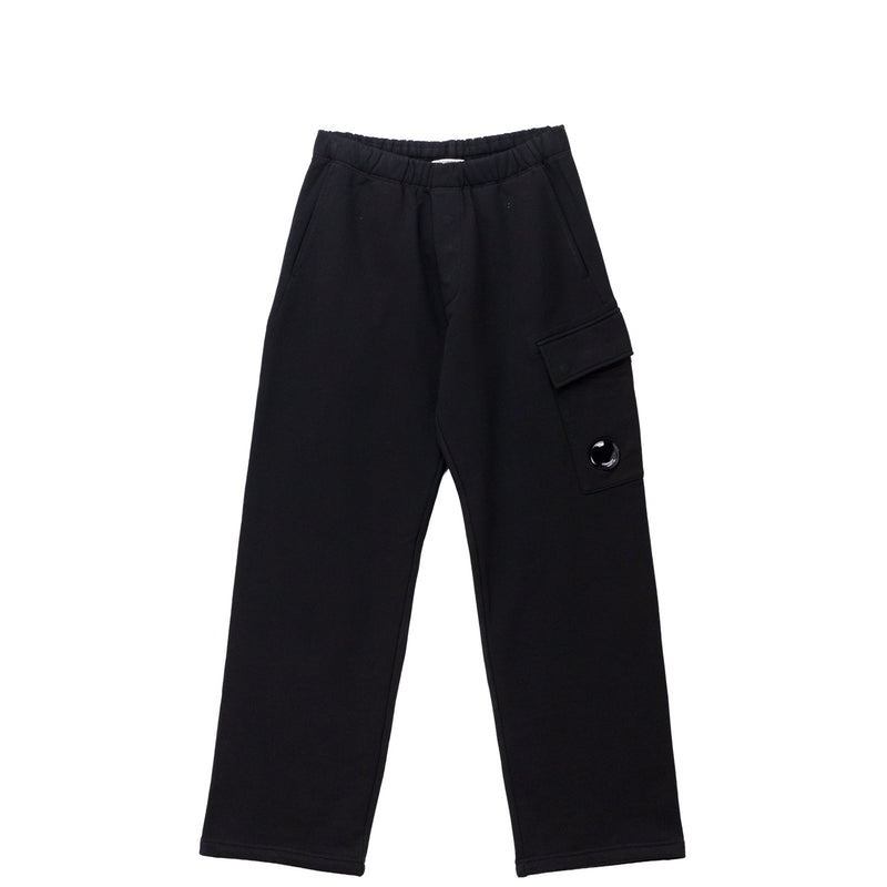 Black sweatpants on a white background