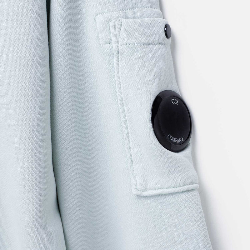 C.P. Company CREWNECK LENS SWEATSHIRT, Misty Blue