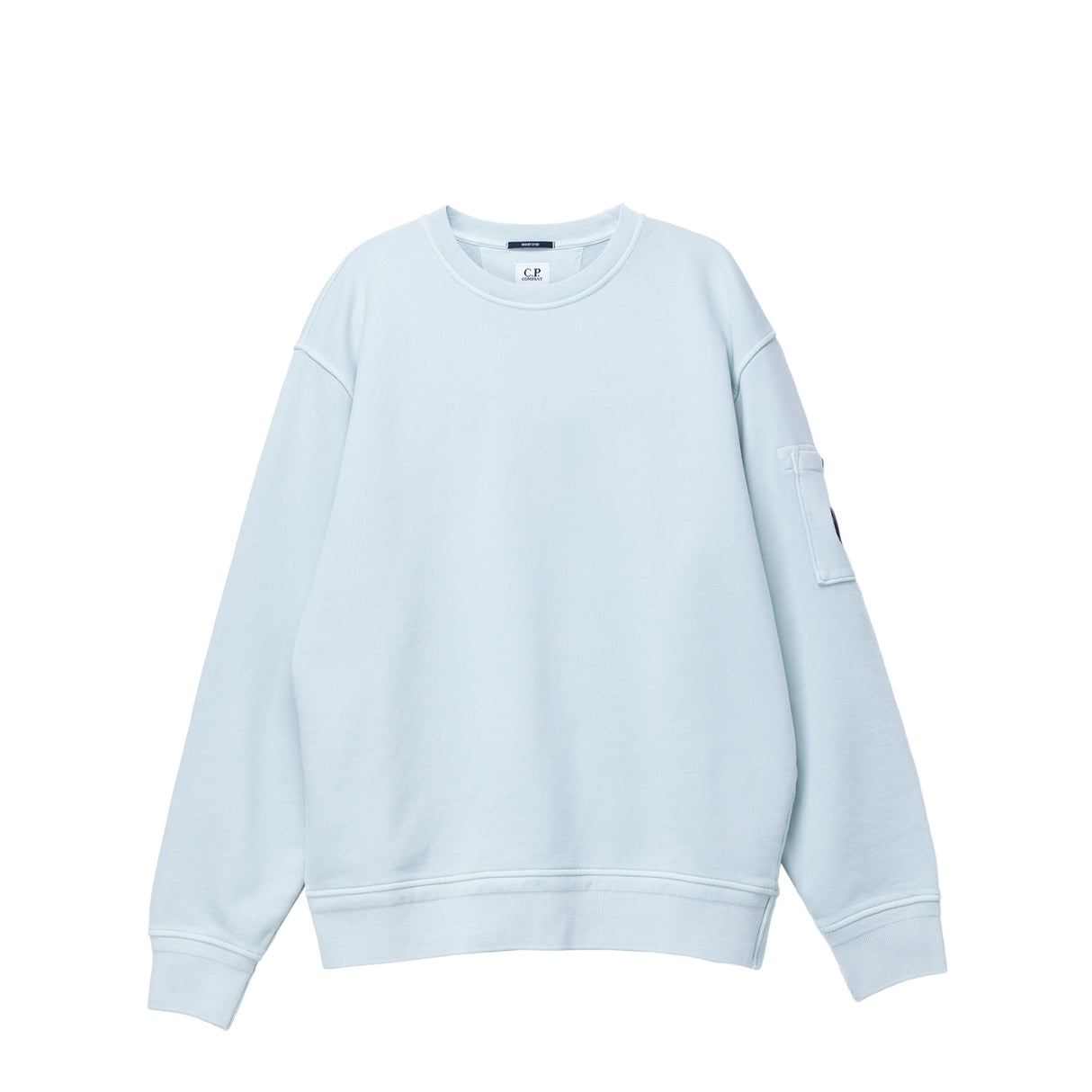 C.P. Company CREWNECK LENS SWEATSHIRT, Misty Blue