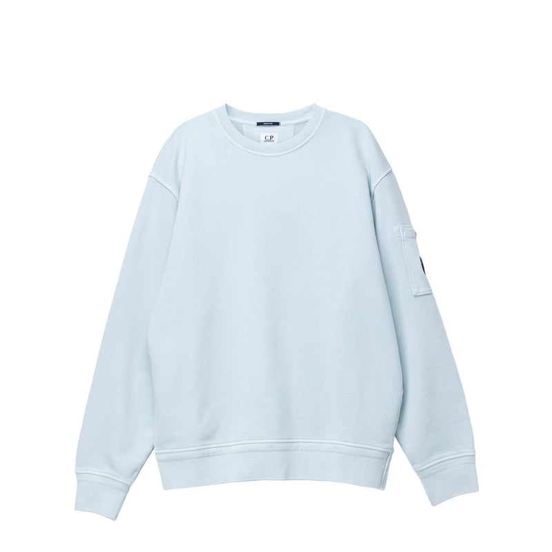 C.P. Company CREWNECK LENS SWEATSHIRT, Misty Blue
