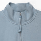 C.P. Company HALF ZIP SWEATSHIRT, Silver Blue