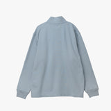 C.P. Company HALF ZIP SWEATSHIRT, Silver Blue