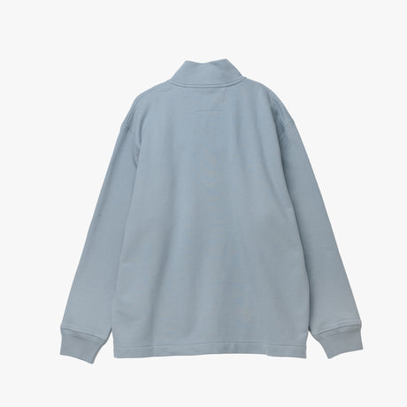 C.P. Company HALF ZIP SWEATSHIRT, Silver Blue