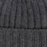 câbleami CASHMERE RIB WATCH HAT, Grey