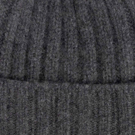 câbleami CASHMERE RIB WATCH HAT, Grey