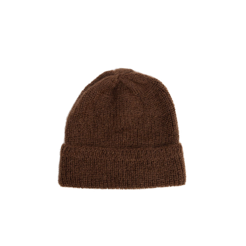 câbleami MOHAIR WATCH CAP, Brown