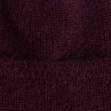 câbleami MOHAIR WATCH CAP, Burgundy