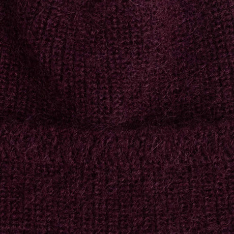 câbleami MOHAIR WATCH CAP, Burgundy