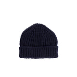 câbleami WOOL SHORT W/CAP, Navy