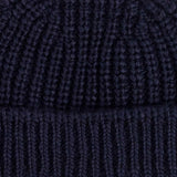 câbleami WOOL SHORT W/CAP, Navy