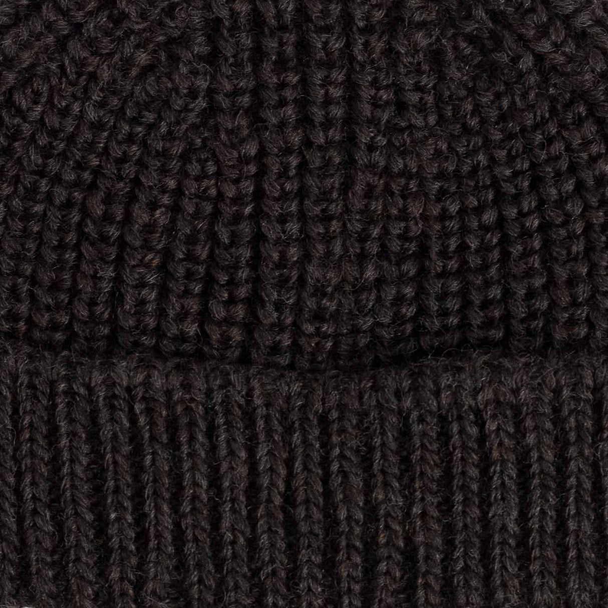 câbleami WOOL SHORT W/CAP, Brown