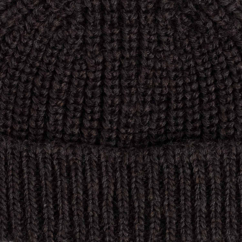 câbleami WOOL SHORT W/CAP, Brown