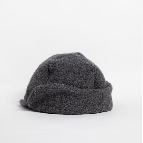 câbleami RECYCLE WOOL FLIGHT CAP, Grey