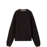 Camperlab BOXY CREWNECK, Faded Black