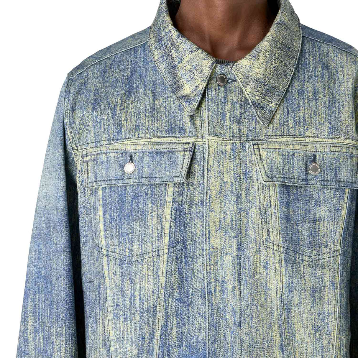 Camperlab PAINT DENIM JACKET, Sand Blue