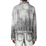 Camperlab PAINT DENIM JACKET, Faded Black