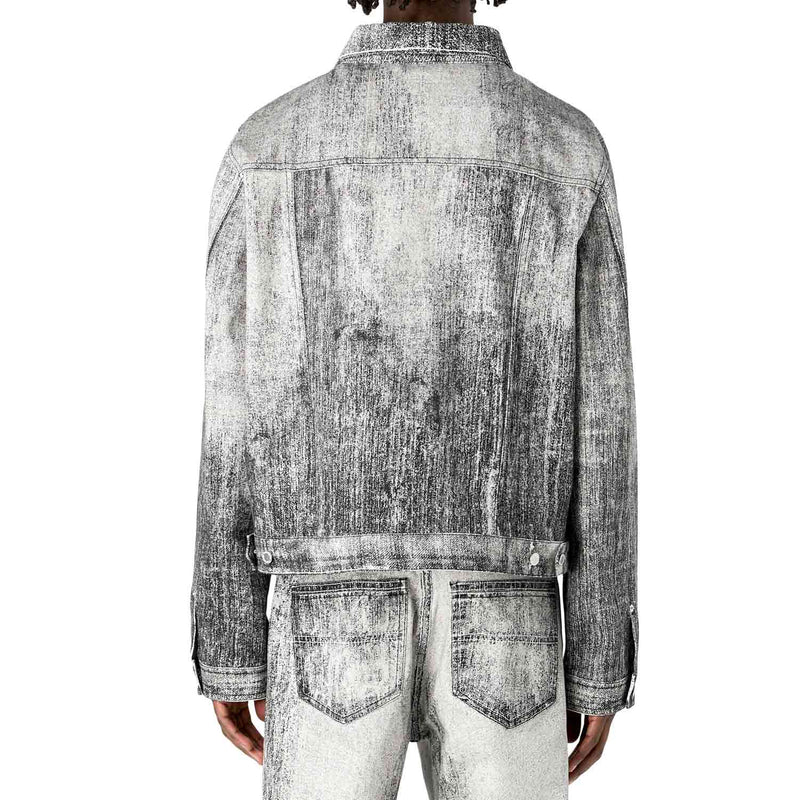 Camperlab PAINT DENIM JACKET, Faded Black