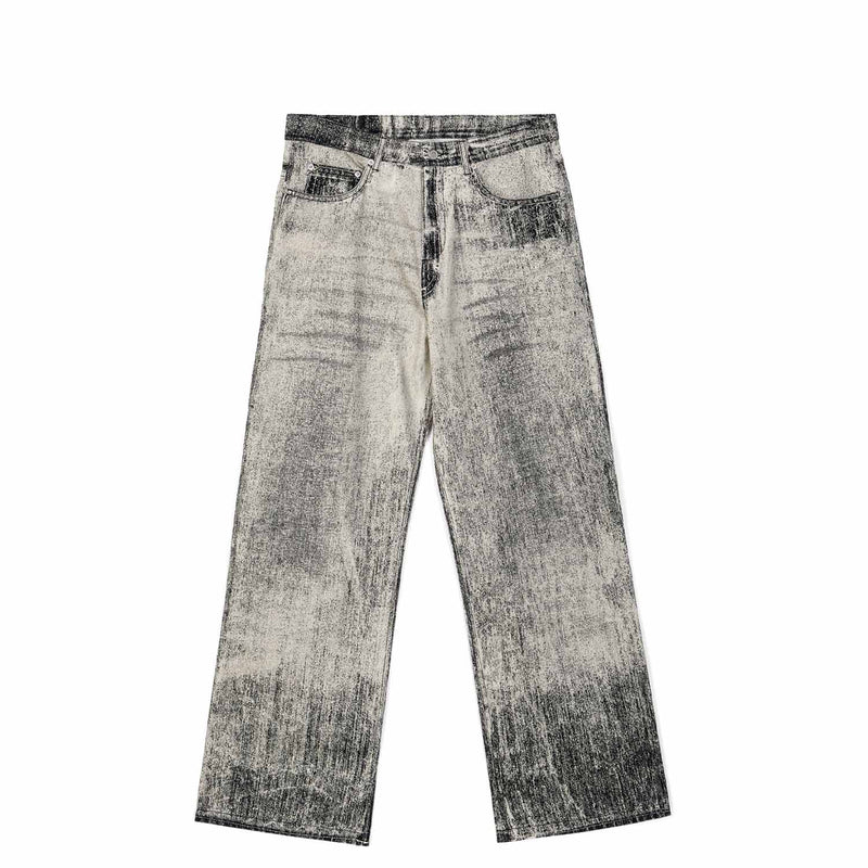 Camperlab PAINT DENIM JEANS, Faded Black