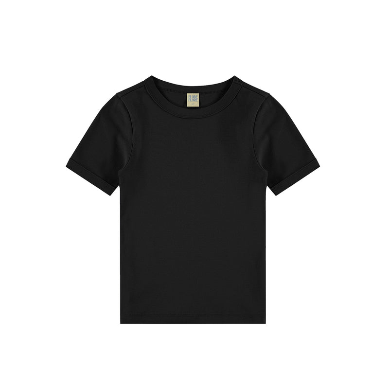 Flore Flore CAR TEE, Black