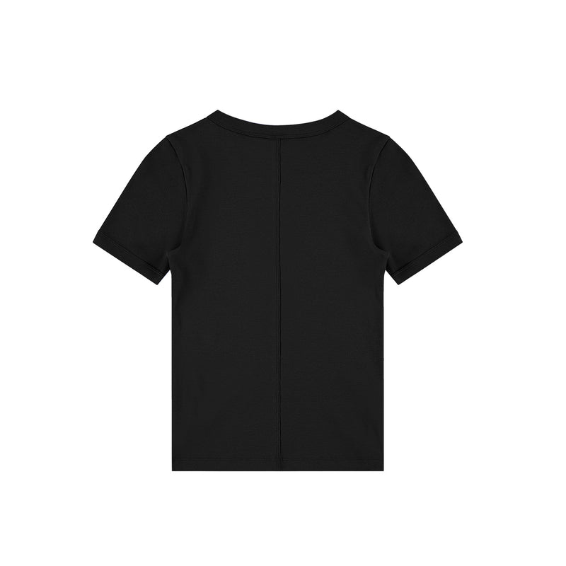 Flore Flore CAR TEE, Black