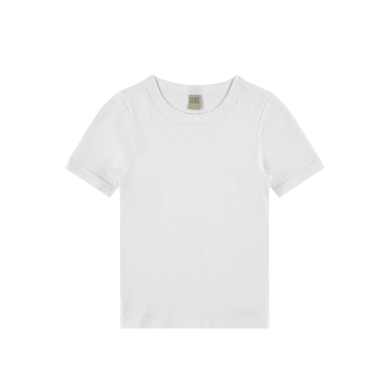Flore Flore CAR TEE, White