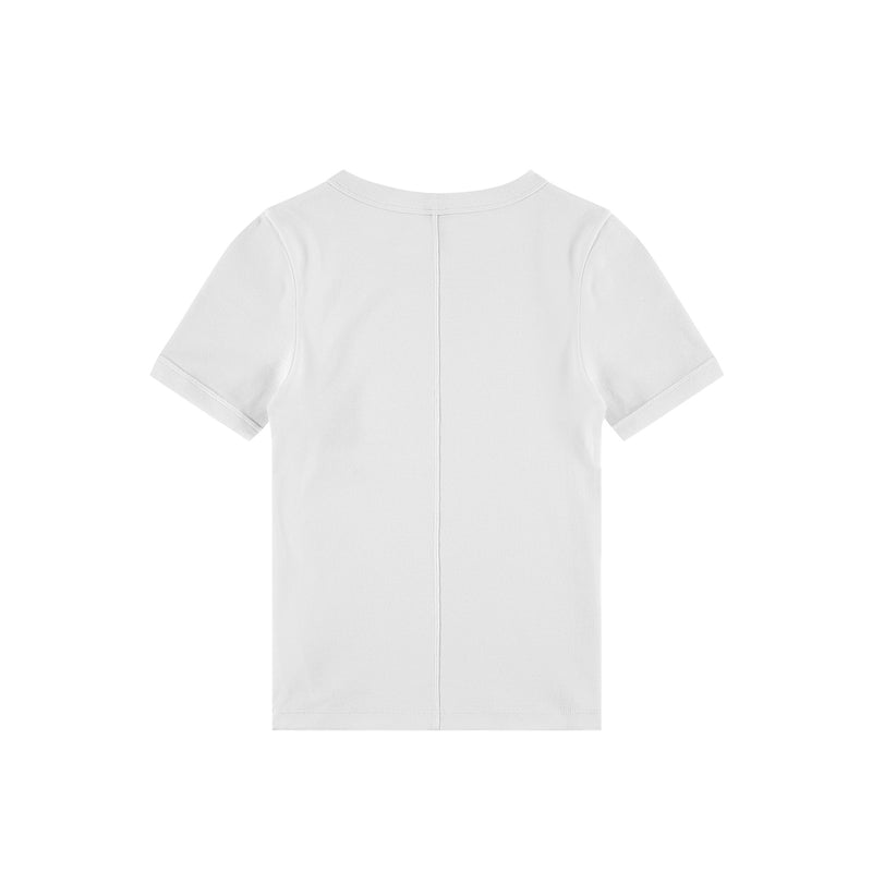 Flore Flore CAR TEE, White
