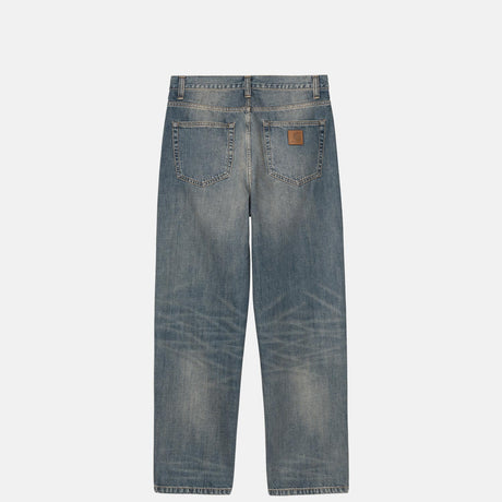 Carhartt WIP AARON PANT, Blue Worn Used
