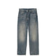 Carhartt WIP AARON PANT, Blue Worn Used