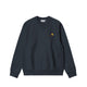 Carhartt WIP AMERICAN SCRIPT SWEATSHIRT, Deep Night