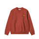 Carhartt WIP AMERICAN SCRIPT SWEATSHIRT, Oxide Red